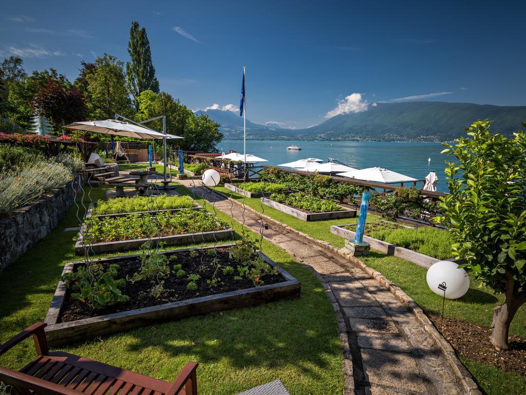 Hotel Restaurant Yoann Conte Bord Du Lac Veyrier-du-Lac Exterior photo