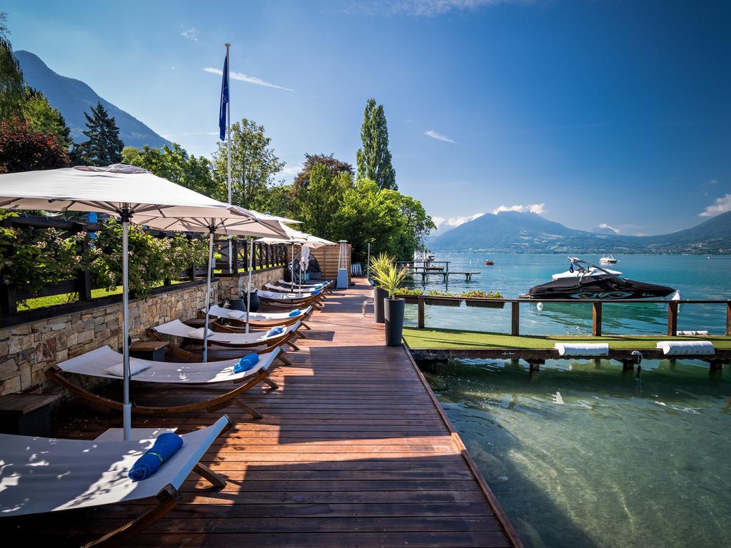 Hotel Restaurant Yoann Conte Bord Du Lac Veyrier-du-Lac Exterior photo