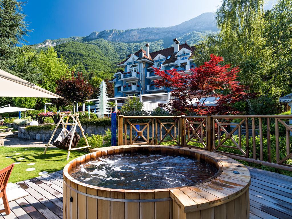 Hotel Restaurant Yoann Conte Bord Du Lac Veyrier-du-Lac Exterior photo