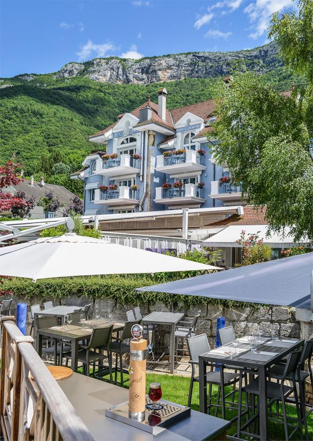 Hotel Restaurant Yoann Conte Bord Du Lac Veyrier-du-Lac Exterior photo