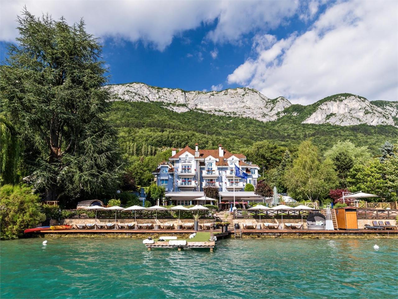 Hotel Restaurant Yoann Conte Bord Du Lac Veyrier-du-Lac Exterior photo